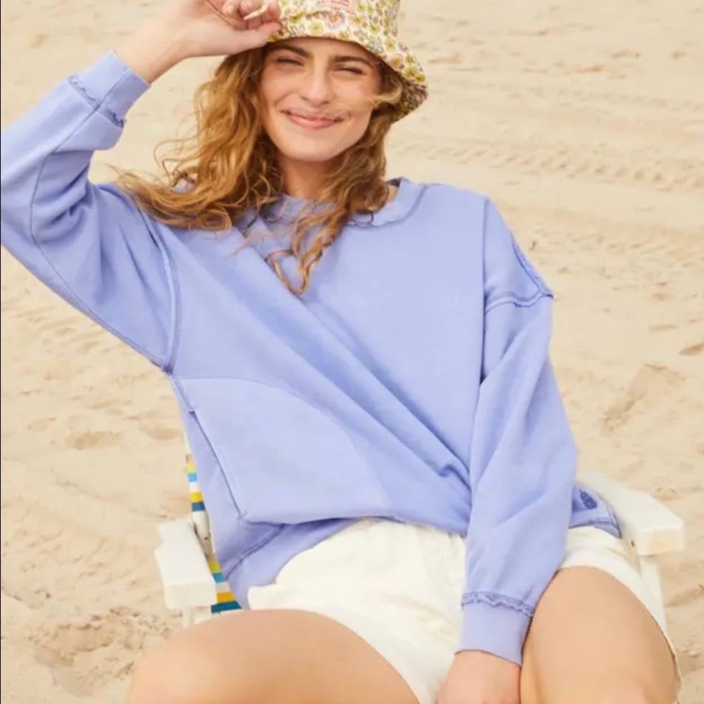 FP Movement light blue crewneck